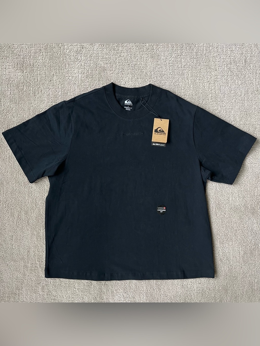 Men’s Quiksliver Oversized Heavyweight Dry Flight Short Sleeved T-Shirt